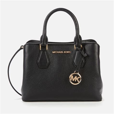 michael kors black satchel handbag|michael kors camille small satchel.